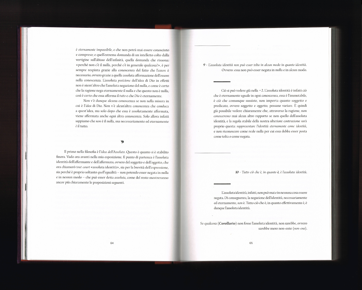 Page intérieur du Sistema dell’intera filosofia, p64-65