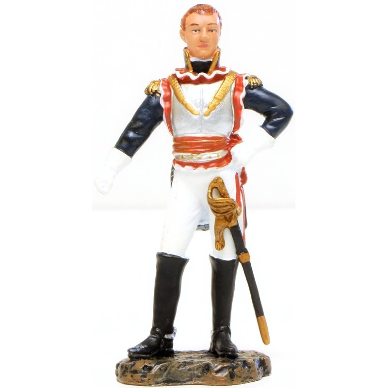 Figurine d'un soldat de plomb représentant le Général Saint-Germain (1761-1835)