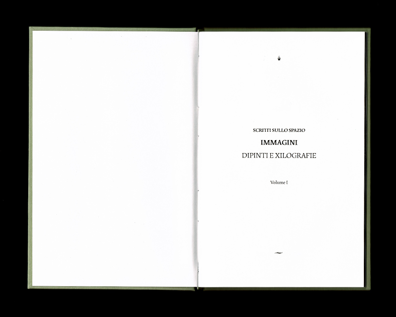 Page intérieur du Scritti sullo spazio (Immagini), p1 - 2